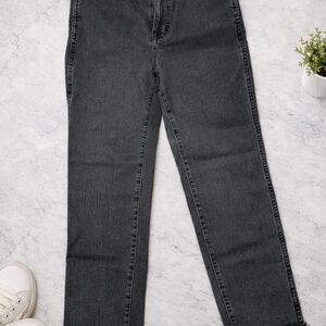 Madewell Women's Charcoal Straight Leg Jeans